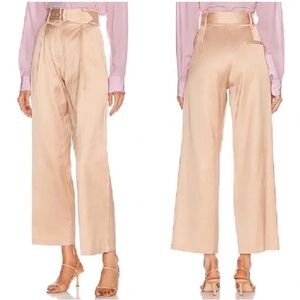 Fleur Du Mal Twill Belted Trouser Safari